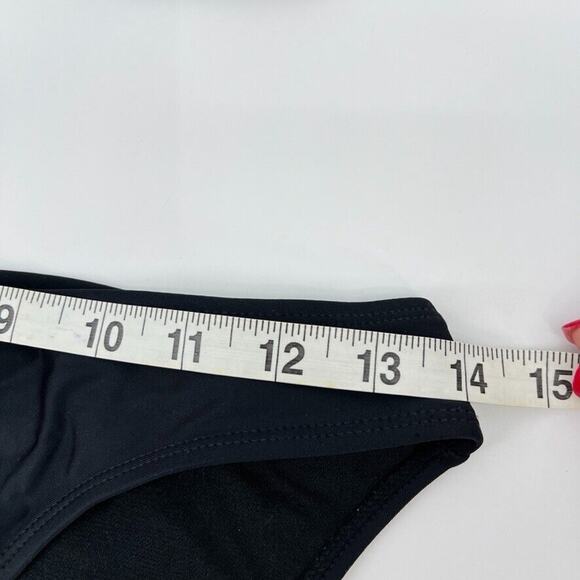 Apollo Swimwear 2 Piece Swim Set Black Halter and Bikini Swim Suit Sz. S - Picture 7 of 7